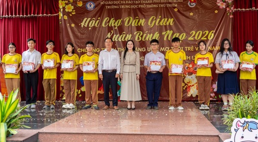 UMT VUI XUÂN CÙNG 2K8 TẠI HỘI XUÂN 2026 CỦA TRƯỜNG THPT THỦ THIÊM VÀ TRƯỜNG THPT PHƯỚC LONG